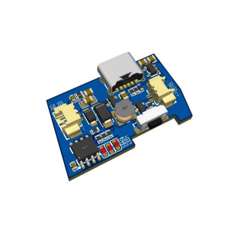 Booster fan circuit board